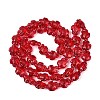 Transparent Glass Beads Strands DGLA-N021-02A-04-2