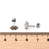 304 Stainless Steel Stud Earrings EJEW-H161-01P-E-5