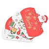 16Pcs 4 Styles Christmas Theme Paper Pillow Gift Boxes CON-FS0001-22-3