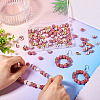 120Pcs 4 Styles Pave Disco Ball Beads RB-TA0001-16-8