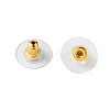 Brass Ear Nuts KK-YW0001-63G-3