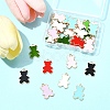 36Pcs Alloy Enamel Pendants ENAM-FS0002-88G-7