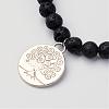 Alloy Charm Bracelets BJEW-JB02674-02-2