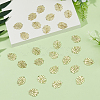 50Pcs Baking Paint Alloy Pendants ENAM-DC0001-78-4