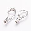 Tarnish Resistant 304 Stainless Steel Magnetic Clasps with Glue-in Ends STAS-L189-12P-3