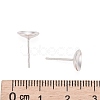 925 Sterling Silver Ear Stud Findings STER-K167-043E-S-3