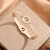 Stainless Steel Hinged Bangles for Women PW-WG0F91F-02-1