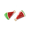 Alloy Enamel Pendants PALLOY-T094-06E-2