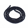 Synthetic Blue Goldstone Beads Strands G-D0013-82-2