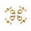 Tibetan Style Alloy Toggle Clasps X-GLF0034Y-NF-2