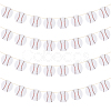 8 Bags Paper Baseball Hanging Banner AJEW-FH0006-97-1