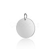 Anti-Tarnish 304 Stainless Steel Pendants STAS-I311-32D-P-1