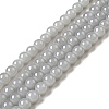 Imitation Jade Glass Beads Strands DGLA-S076-6mm-30-1