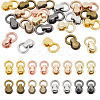 24Pcs 8 Colors Alloy Bag Suspension Clasps FIND-TA0009-98-2