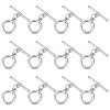 12Pcs Brass Toggle Clasps KK-BC0015-43P-1