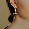 40Pcs 2 Colors Eco-Friendly Brass Earring Hooks KK-SC0006-47-4