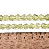 Crackle Transparent Glass Beads Strands GLAA-N068-06A-08-4