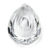 Transparent Glass Pendants GLAA-R223-03F-1