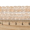 Transparent Spray Painting Crackle Glass Beads Strands GLAA-NH0001-05H-4
