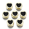 Alloy Enamel Beads X-ENAM-S122-030-RS-2