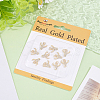 10Pcs Brass Micro Pave Cubic Zirconia Charms KK-BBC0024-920-6