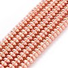 Electroplate Non-magnetic Synthetic Hematite Beads Strands G-L485-04B-RG-1