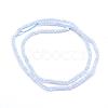 Natural Blue Lace Agate Beads Strands G-E411-12-3mm-2