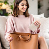 2Pcs 2 Styles Rectangle Square PU Leather Jewelry Gift Zipper Bags ABAG-TADJ0001-01B-7