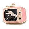 Alloy Enamel Pendants ENAM-Q508-03F-1