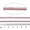 Iron Rhinestone Glass Cup Chain CH-U001-01D-3