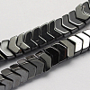 Non-magnetic Synthetic Hematite Beads Strands G-Q895-17-2