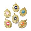 Rack Plating Brass Pendants KK-H473-01G-1
