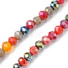 Electroplate Glass Beads Strands EGLA-yw0002-C03-3