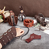 PU Leather Cord Bracelet & Chain Belt AJEW-OC0004-77A-4