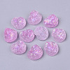 Transparent Epoxy Resin Cabochons CRES-T020-02B-1