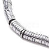 Electroplated Non-magnetic Synthetic Hematite Beads Strands G-G826-09P-4mm-A-3