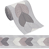 3M Polyester Jacquard Leaf Ribbon for Garment Accessories OCOR-CY0002-12D-1