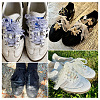 10 Pairs Polyester Lace Shoelaces AJEW-TA0003-14B-7