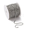 Tarnish Resistant 304 Stainless Steel Cable Chains CHS-R008-15-4