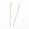 Tarnish Resistant 304 Stainless Steel Flat Head Pins STAS-E147-09P-1
