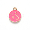 Alloy Enamel Pendants ENAM-S124-01B-03E-2