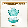 1Pc Glass Salad Bowl AJEW-LP0002-99-2