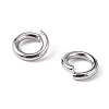 Tarnish Resistant 304 Stainless Steel Open Jump Rings STAS-E067-08-6mm-3