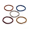 Electroplate Glass Beads Stretch Bracelets BJEW-JB05794-1
