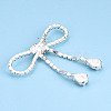 Crystal Rhinestone Bowknot Lapel Pin JEWB-T002-01S-3