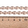 Transparent Glass Beads Strands GLAA-N071-01A-A06-4