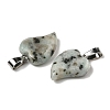 Natural Sesame Jasper Pendants G-B127-11P-11-3