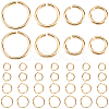 450Pcs Brass Open Jump Rings KK-BBC0026-15-1