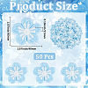 50Pcs Polyester Applqiues PATC-CY0001-60-2