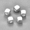 201 Stainless Steel Beads STAS-P223-09S-01-1